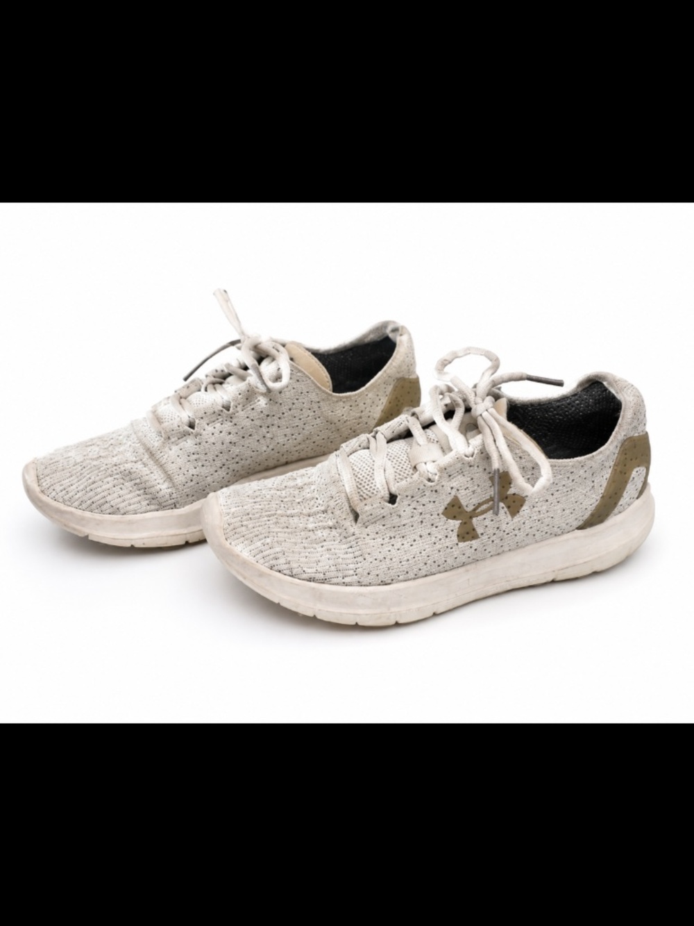 Under Armour Slingflex Rise Knit Running Shoes Gray Women’s Size 9.5